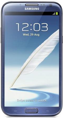 Смартфон Samsung Galaxy Note 2 GT-N7100 Blue - Наро-Фоминск